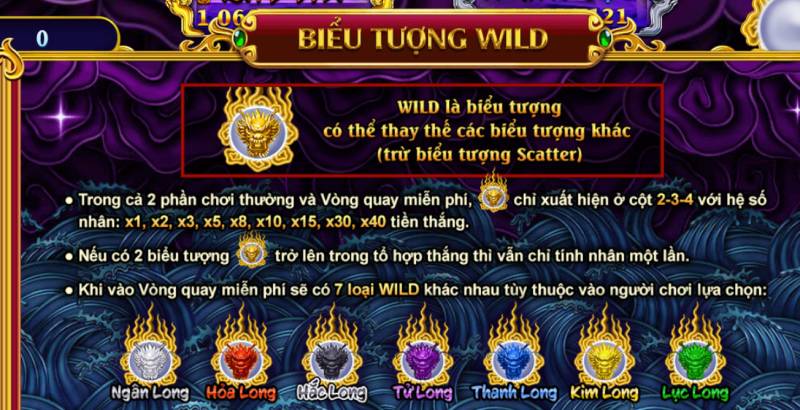 Chơi Kho Tàng Ngũ Long – Trải Nghiệm Jackpot Và Free Spin 5 Biểu Tượng Wild – Tăng Cơ Hội Thắng
