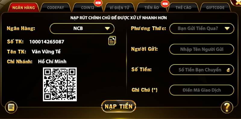 Go88 Game Bài Tài Xỉu Đại Gia - Tải GO88 13 Các Phương Thức Nạp Tiền Được Hỗ Trợ Tại Go88