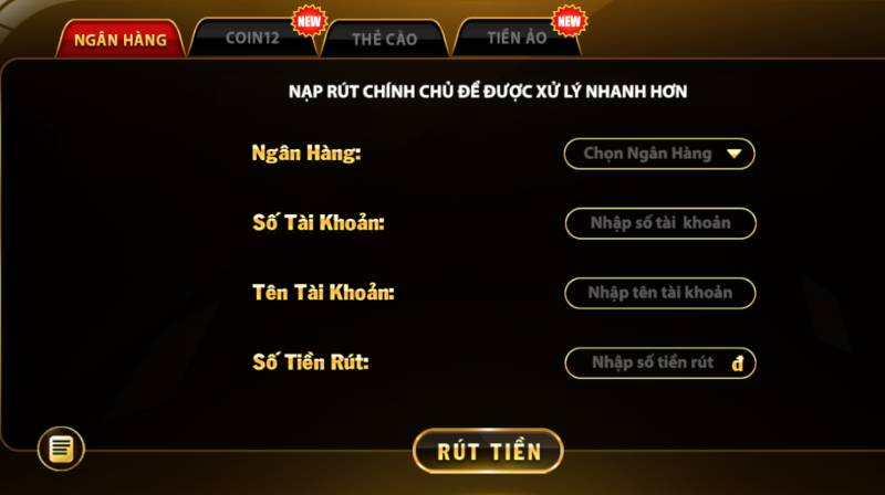 Hướng Dẫn Rút Tiền Tại Go88 Về Ngay Chỉ 1 Phút 3 Các Phương Thức Rút Tiền Được Hỗ Trợ Tại Go88
