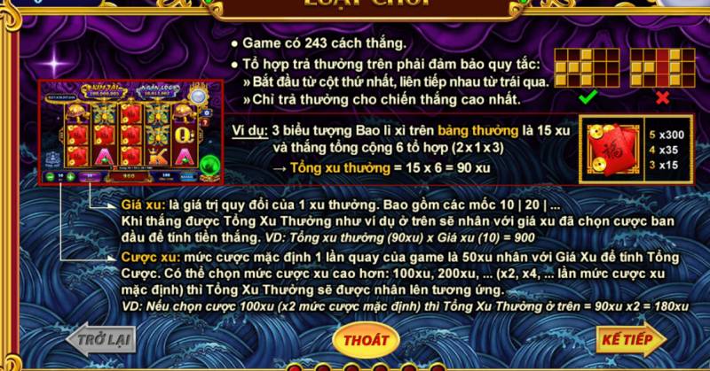 Chơi Kho Tàng Ngũ Long – Trải Nghiệm Jackpot Và Free Spin 3 Cách Chơi Game "Kho Tàng Ngũ Long"