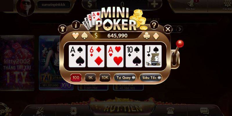 Hướng Dẫn Cách Chơi Mini Poker: Hiểu Luật, Chơi Hay, Thắng Lớn 6 Mini Poker có thực sự chỉ dựa vào may mắn?