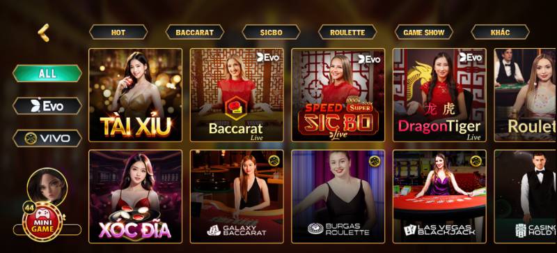 Live Casino Go88 – Trải Nghiệm Đỉnh Cao Với Sòng Bạc Trực Tuyến 3 Phong phú trò chơi đáp ứng mọi sở thích